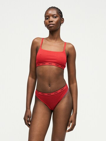 HUGO - Bustier Conjuntos de ropa interior en rojo