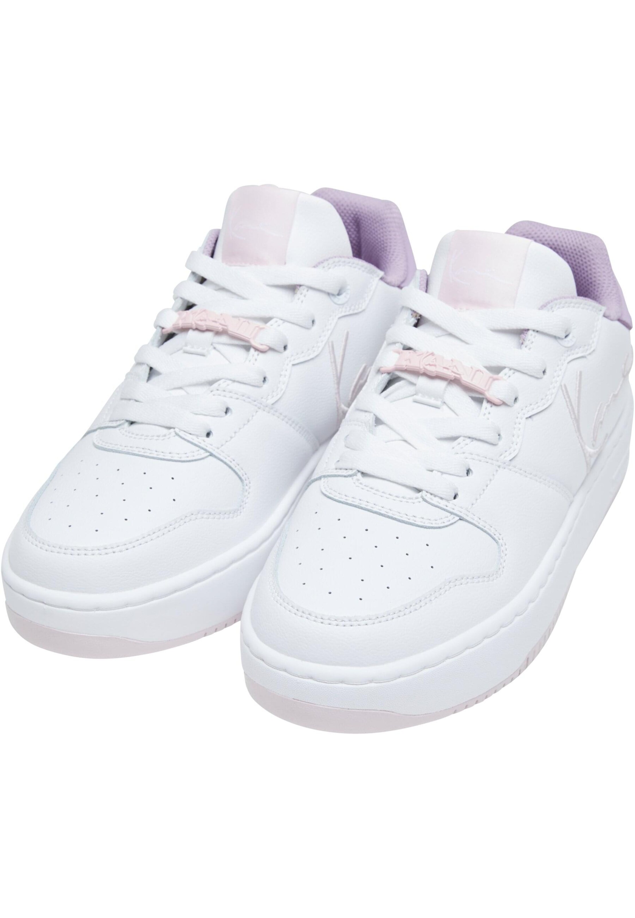 Karl Kani Platform trainers in White