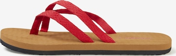 O'NEILL Sandalen 'Ditsy' in Rood: voorkant