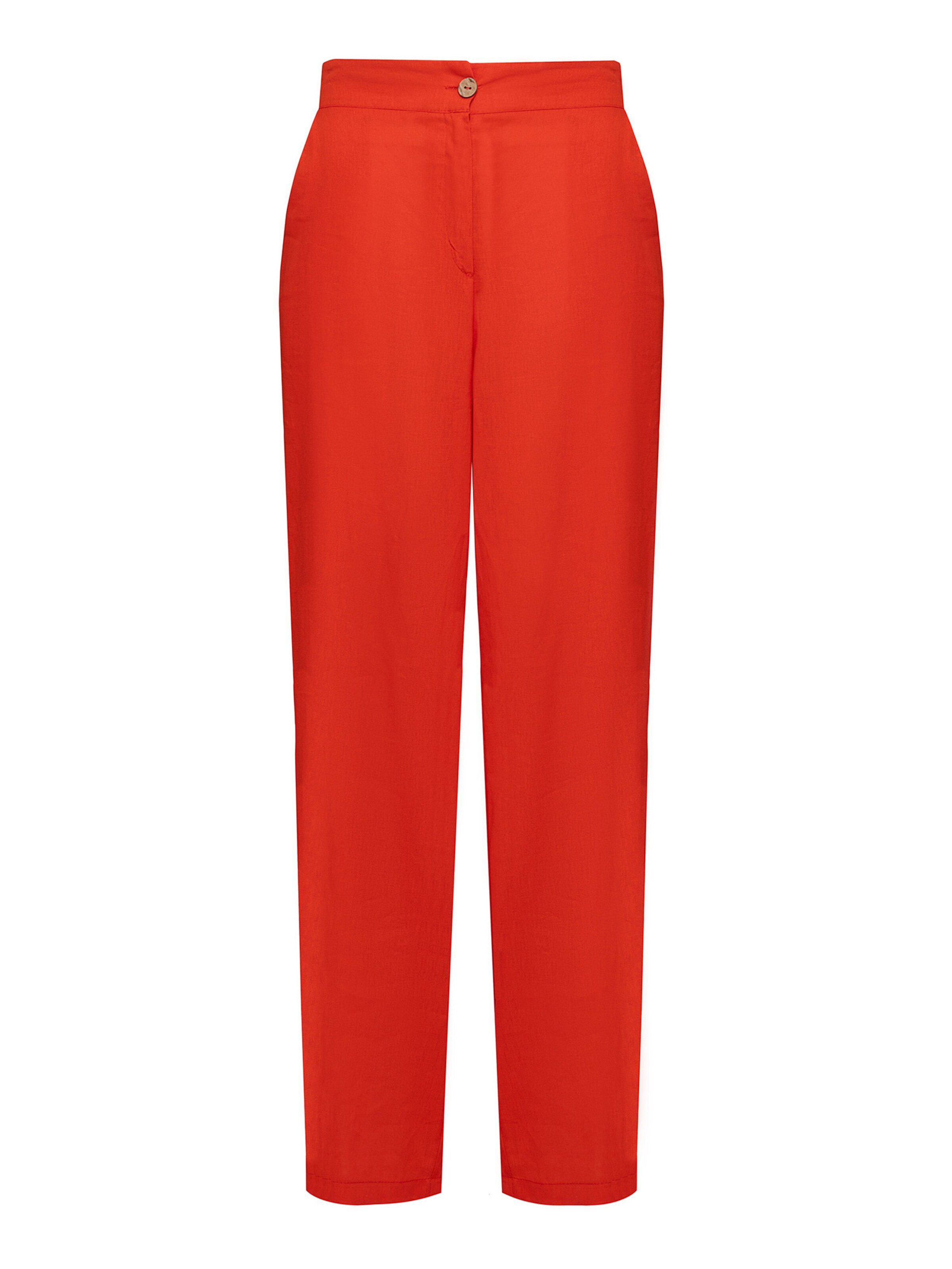 Loosefit Pantalon Quiosque en orange : devant