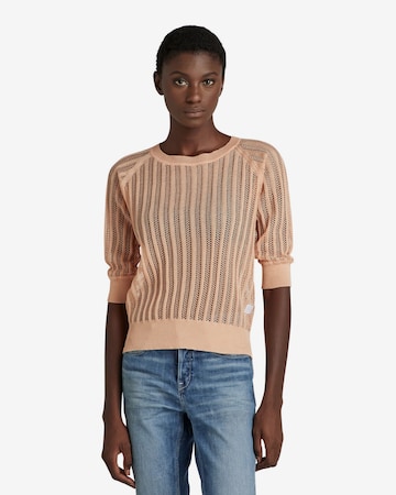 G-Star RAW Pullover in Pink: predná strana