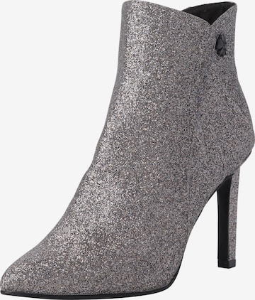 MARCO TOZZI by GUIDO MARIA KRETSCHMER Ankle Boots in Silver: front