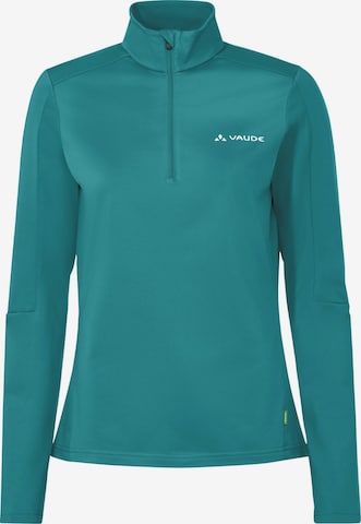 VAUDE Sports sweater 'Livigno' in Blue: front