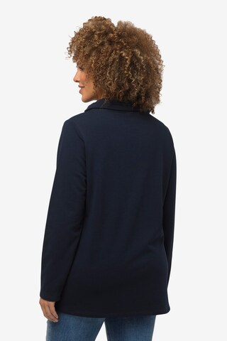 Ulla Popken Sweatshirt in Blauw