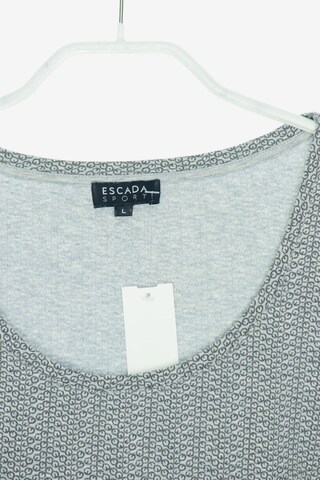 ESCADA SPORT Longsleeve-Shirt L in Grau