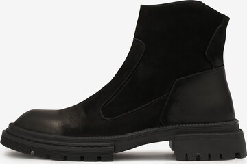 Kazar Studio - Botas en negro: frente