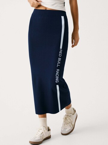 Red Bull Racing x Pepe Jeans Rok 'Red Bull Racing x Pepe Jeans' in Blauw: voorkant