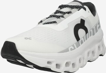 On Running shoe 'Cloudmonster Exclusive' in White: front