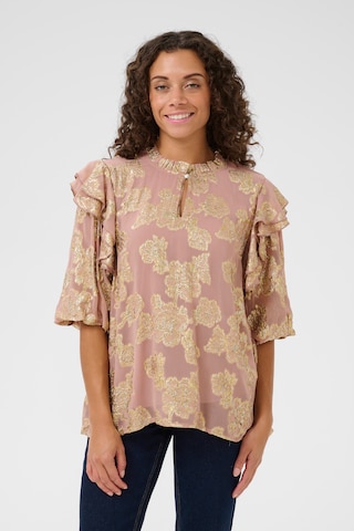 CULTURE Blouse 'Floi' in Pink: front