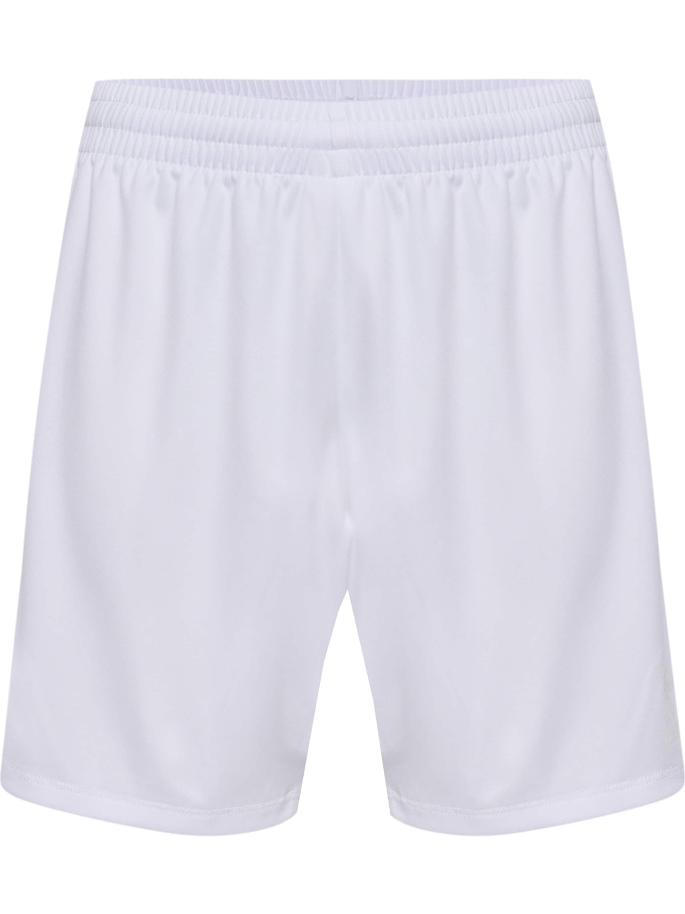 Hummel Regular Sportbroek 'Essential' in Wit: voorkant