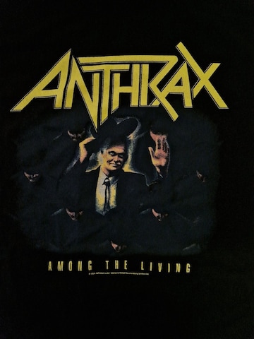Sweat-shirt 'Anthrax Anthrax Among the Living  Sweatshirt Sweatshirt' Rockshirts en noir