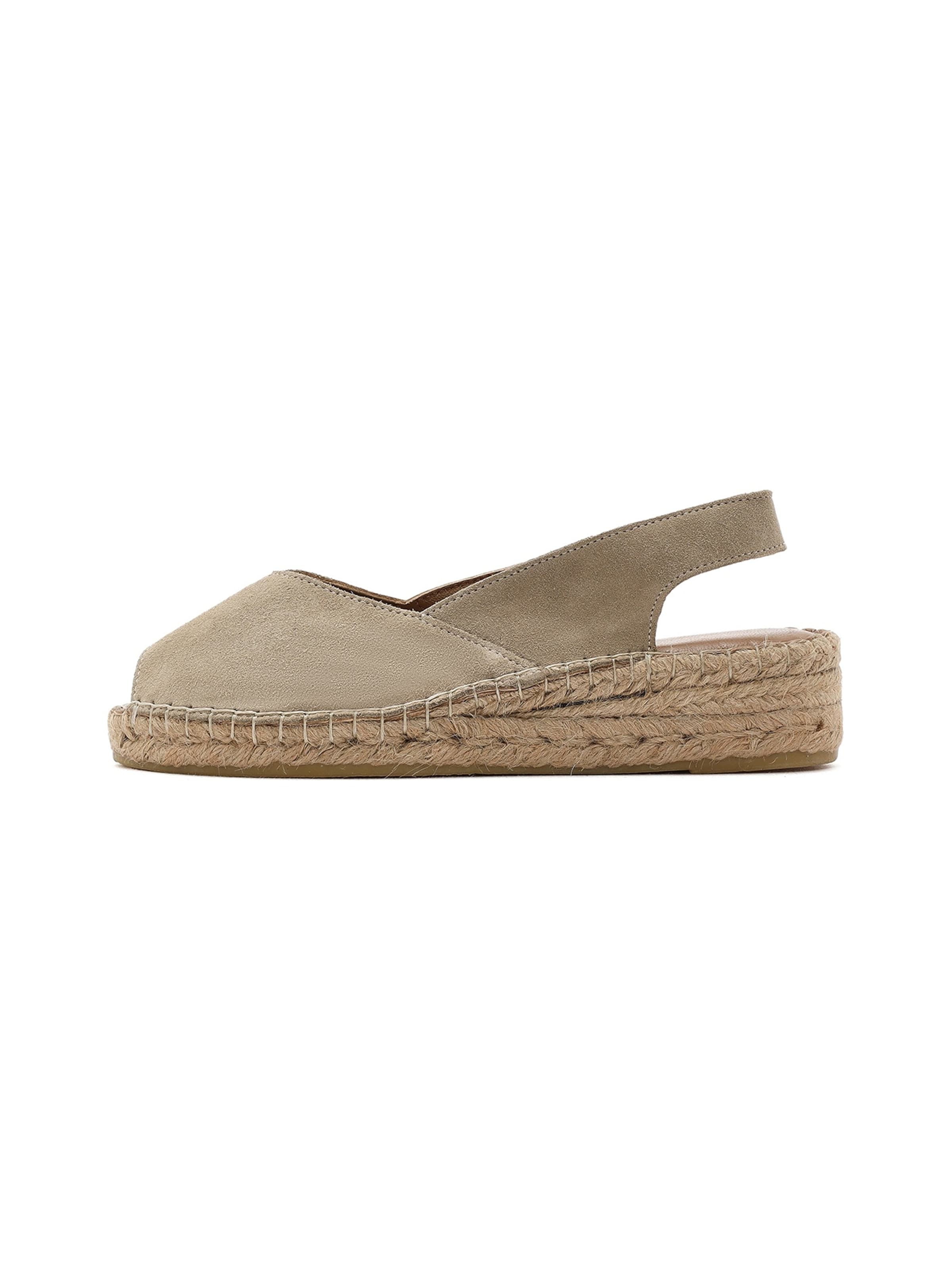 Derimod Sandale in Beige: Vorderseite