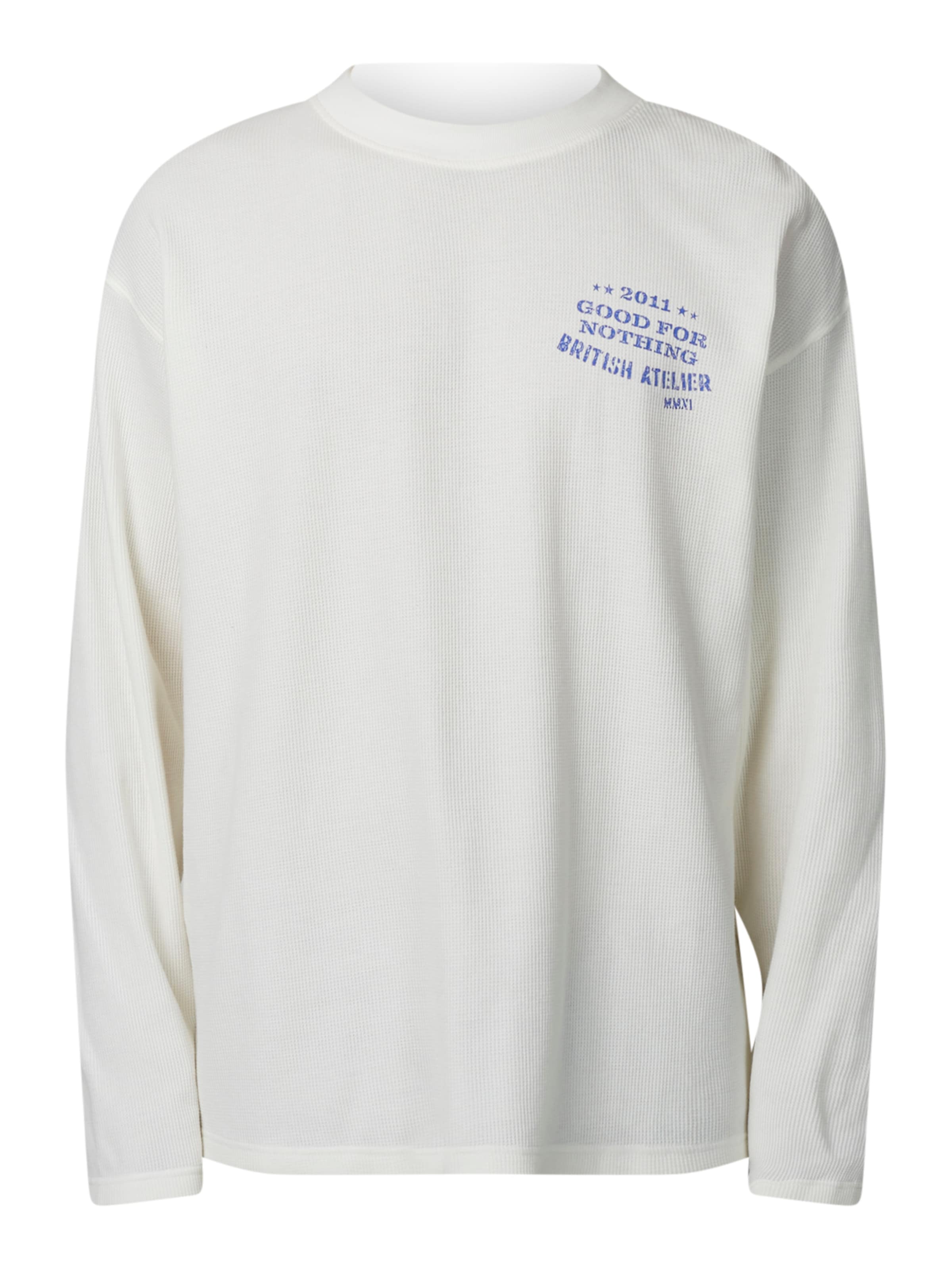 Good For Nothing Shirt in Weiß: Vorderseite