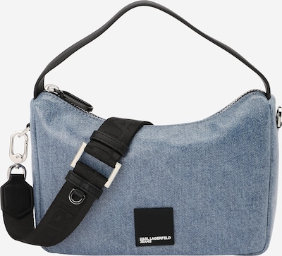 Geantă de umăr KARL LAGERFELD JEANS pe albastru fumuriu / negru, Vizualizare produs