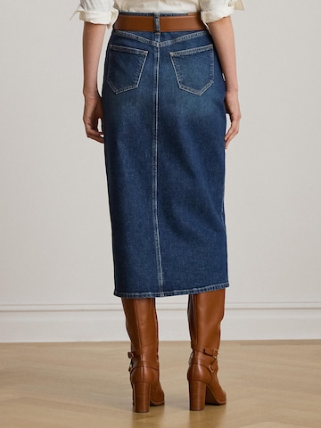 Gonna 'MAHLAN' di Lauren Ralph Lauren in blu