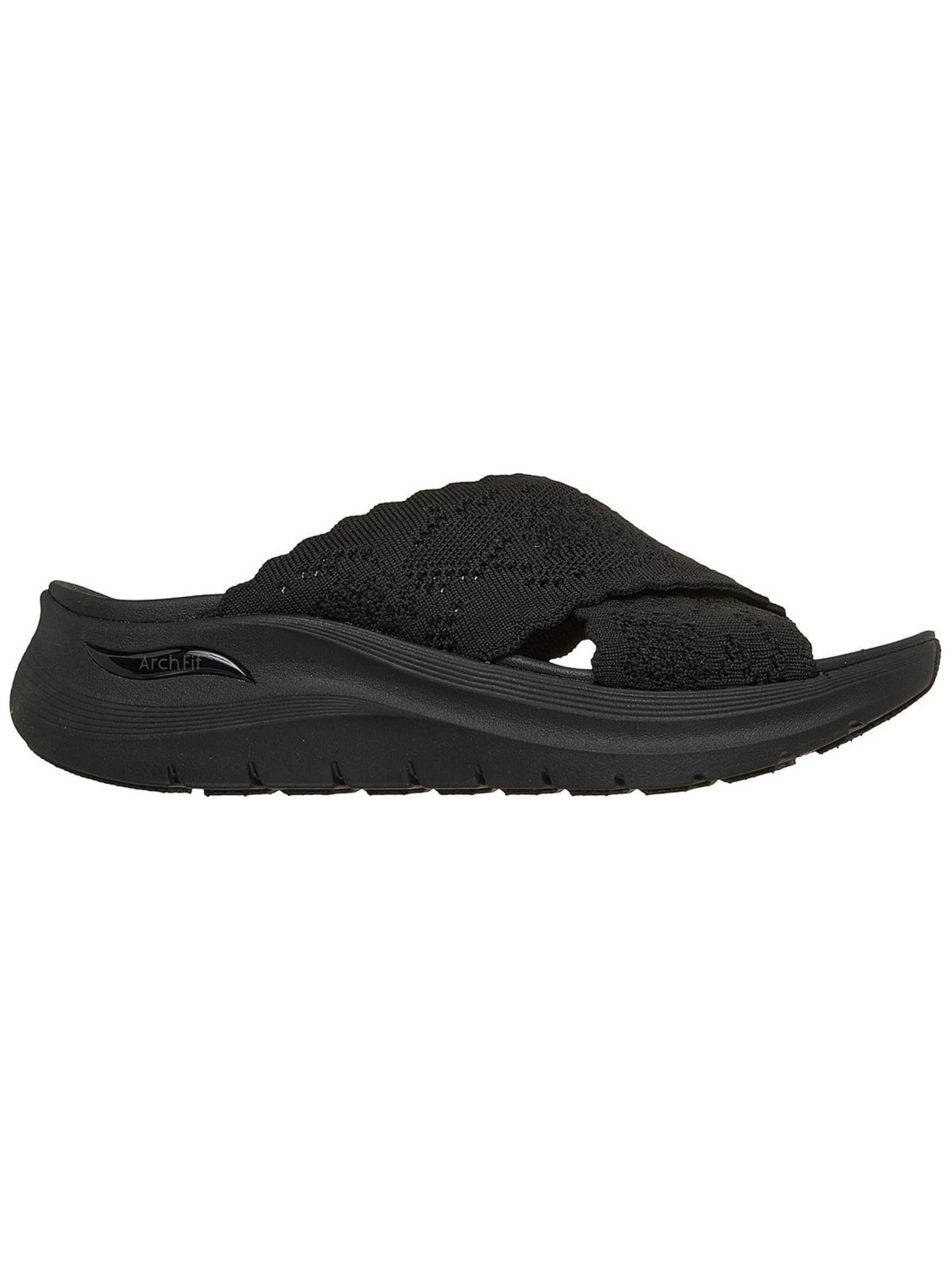SKECHERS - Zapatos abiertos en negro