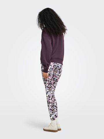 ONLY PLAY Sweatshirt in Lila