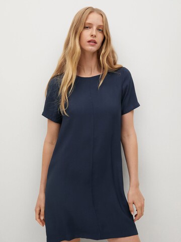 MANGO Kleid 'BYEC-H' in Blau: predná strana