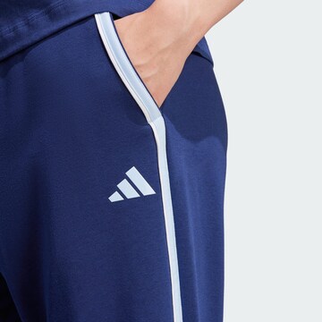 ADIDAS SPORTSWEAR Štandardný strih Športové nohavice 'Essentials' - Modrá