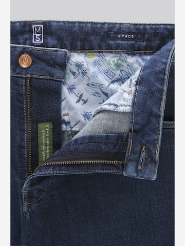 MEYER Regular M5 Five Pocket Denim in Blau