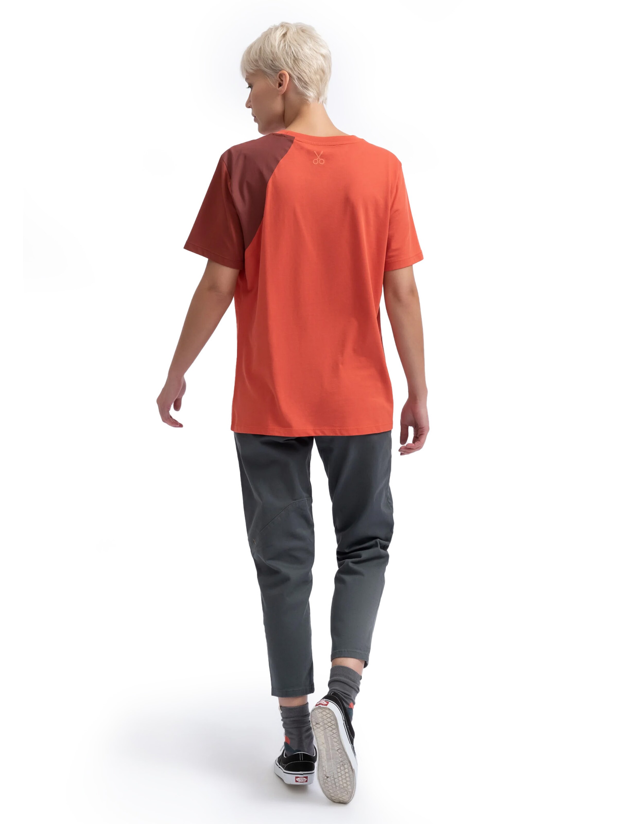 T-Shirt 'Ruvag' Kaft en orange