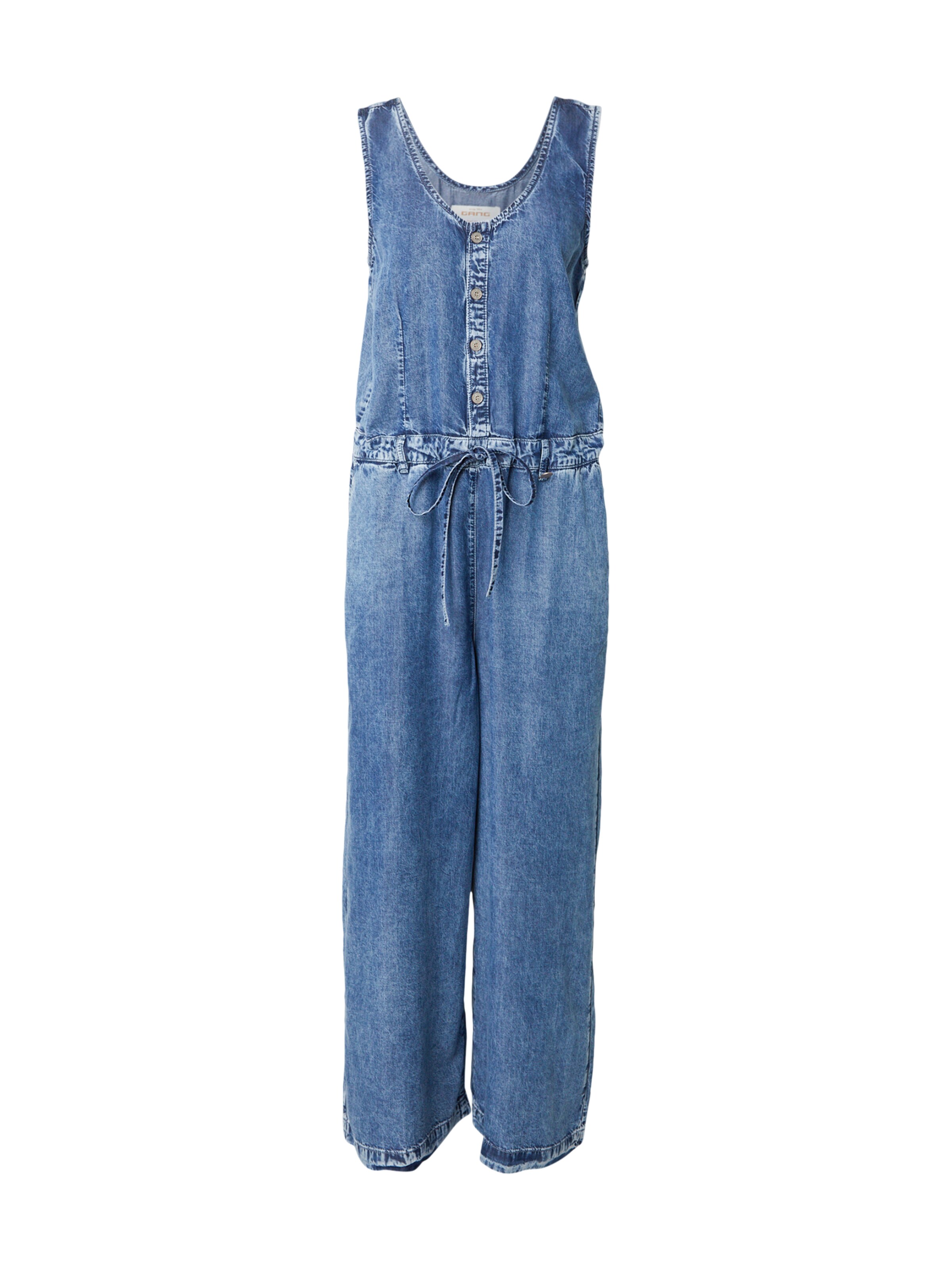 Gang - Jumpsuit '94BAMBOLINA' en azul: frente