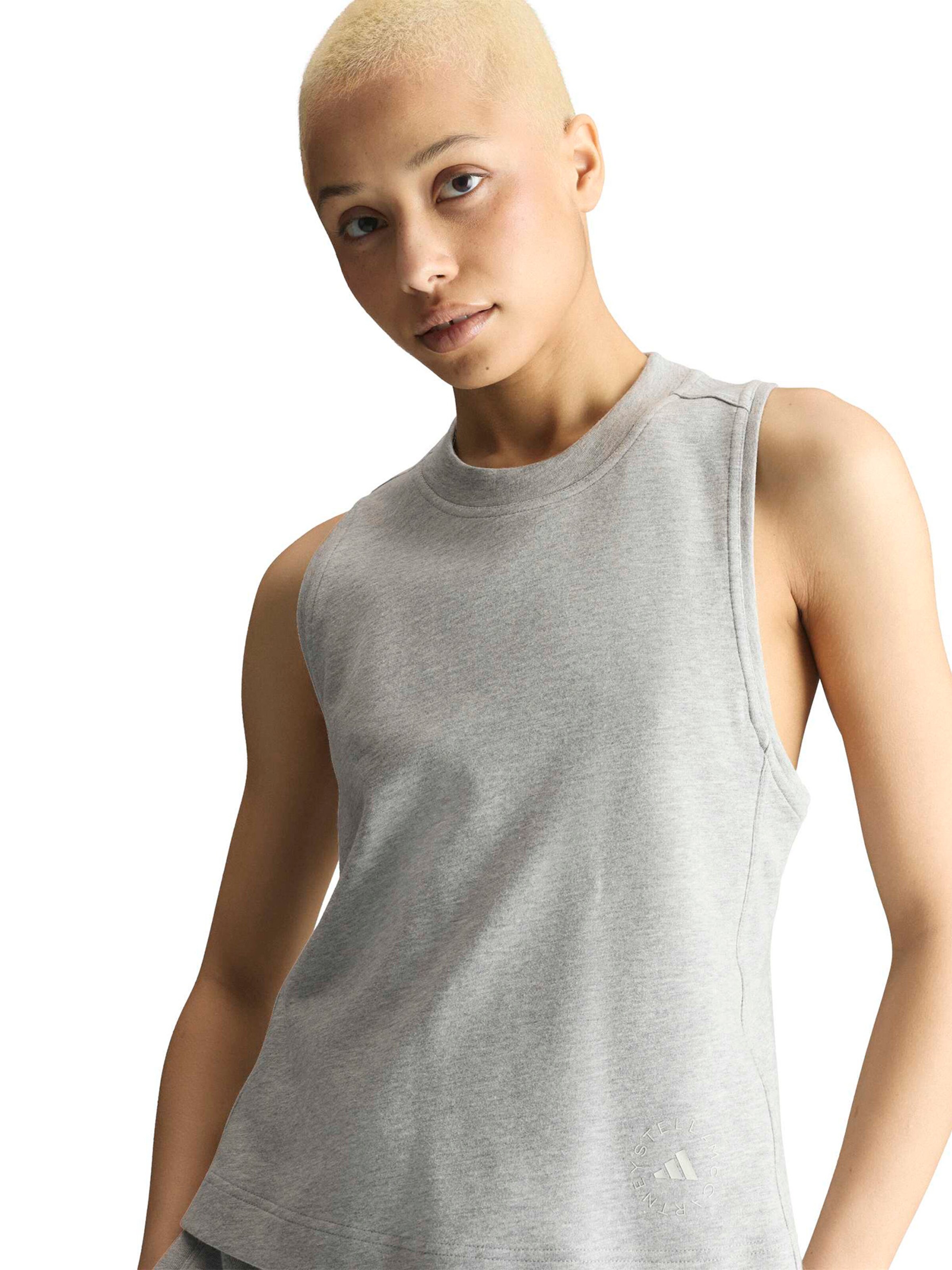 ADIDAS BY STELLA MCCARTNEY Αθλητικό τοπ σε γκρι