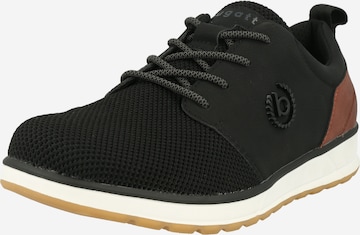 Baskets basses 'Artic' bugatti en noir : devant