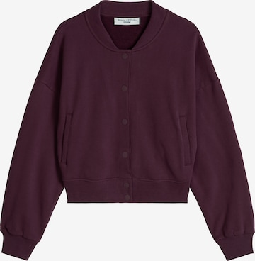 Marc O'Polo DENIM Sweat jacket in Red: front