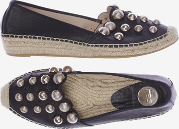 Ras Flats & Loafers in 38 in Black: front
