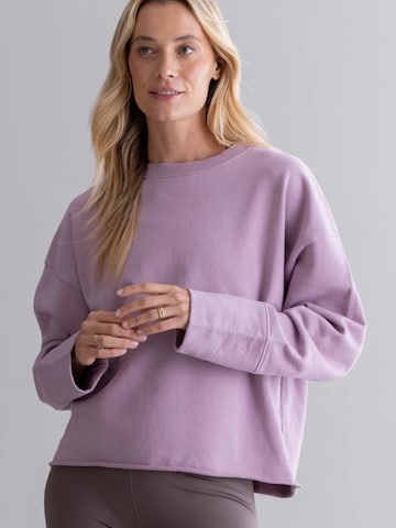 Pullover 'Open Edge Sweater' di Hey Honey in lilla