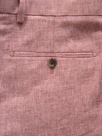 Next Normalny krój Spodnie w kant w kolorze różowy