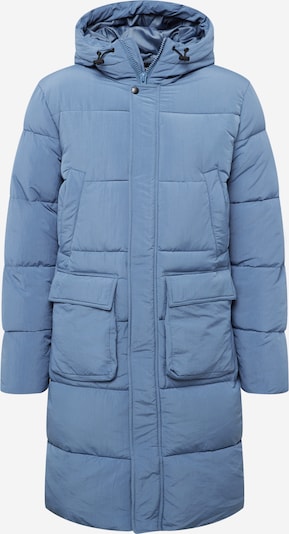 BURTON MENSWEAR LONDON Manteau d’hiver en bleu fumé, Vue avec produit