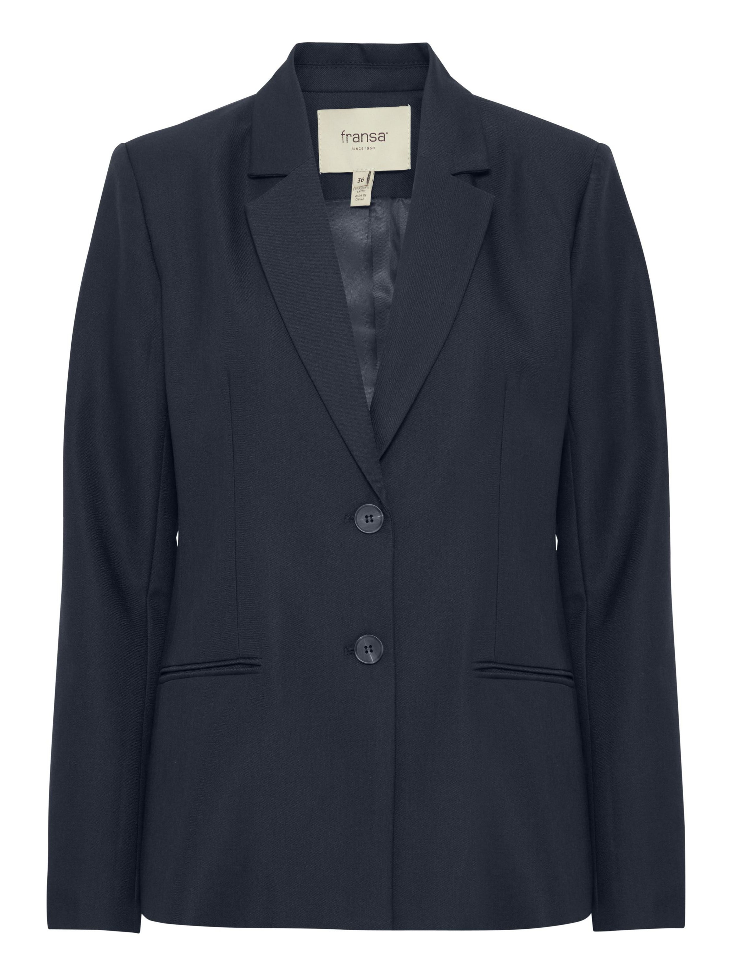 Fransa Blazer 'Abigail' in Blau: Vorderseite