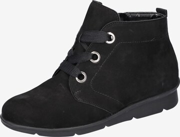 WALDLÄUFER Booties in Black: front