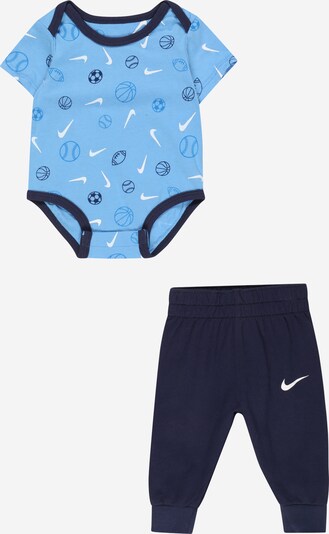 Set Nike Sportswear pe bleumarin / albastru deschis / alb, Vizualizare produs