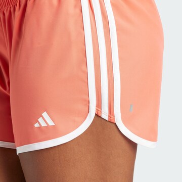 ADIDAS PERFORMANCE regular Sportsbukser 'Marathon 20' i orange