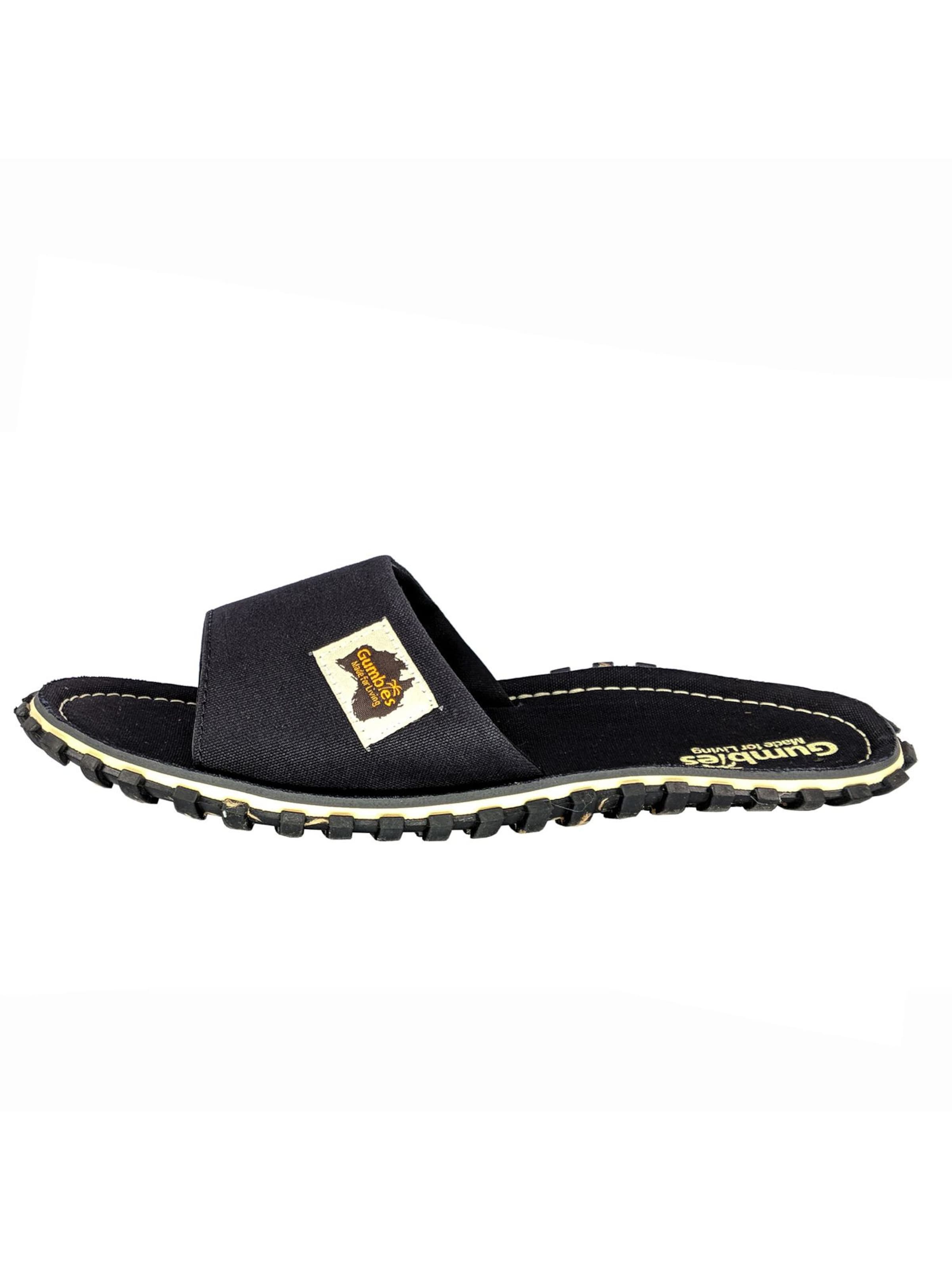 Gumbies Slippers in Black