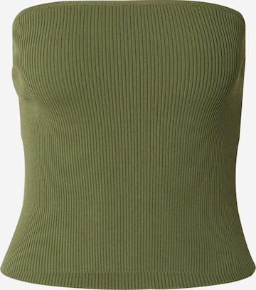 RÆRE by Lorena Rae Top 'Hailey' in Green: front