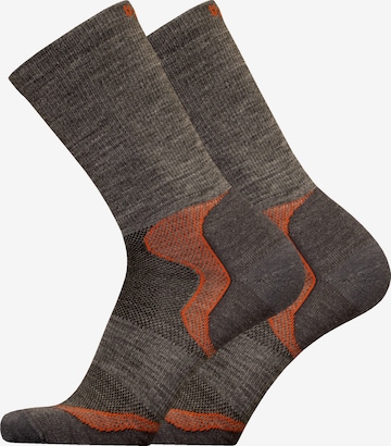 UphillSport Sportsocken 'MALLA' in Grau: Vorderseite