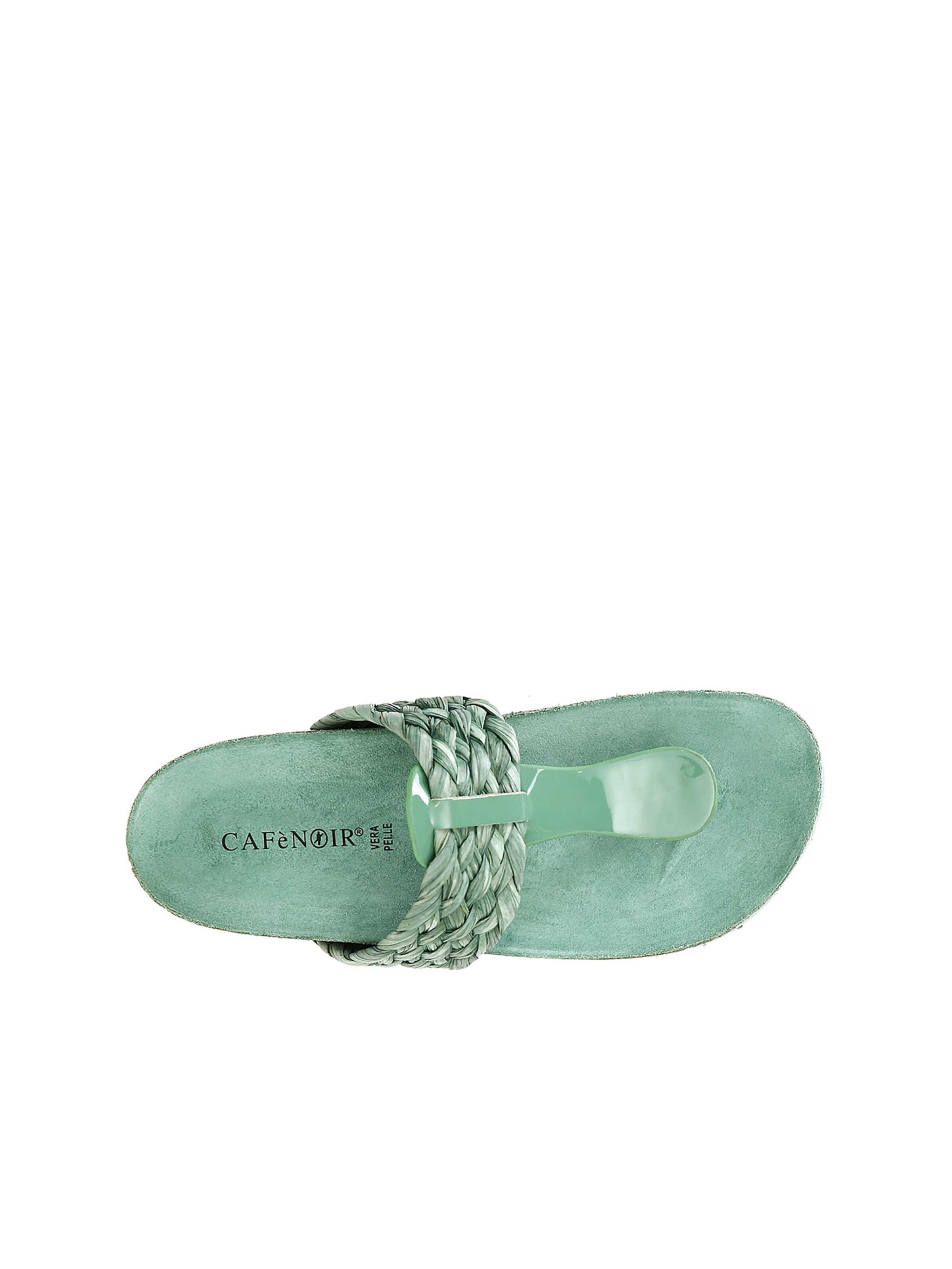 Infradito di CAFè NOIR in verde