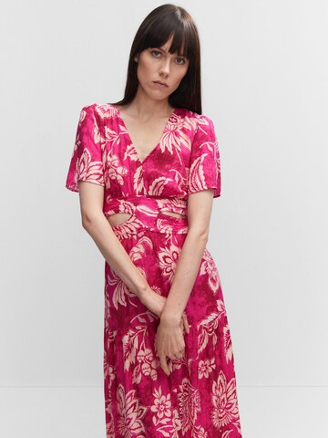 Robe 'Guapa' MANGO en rose : devant