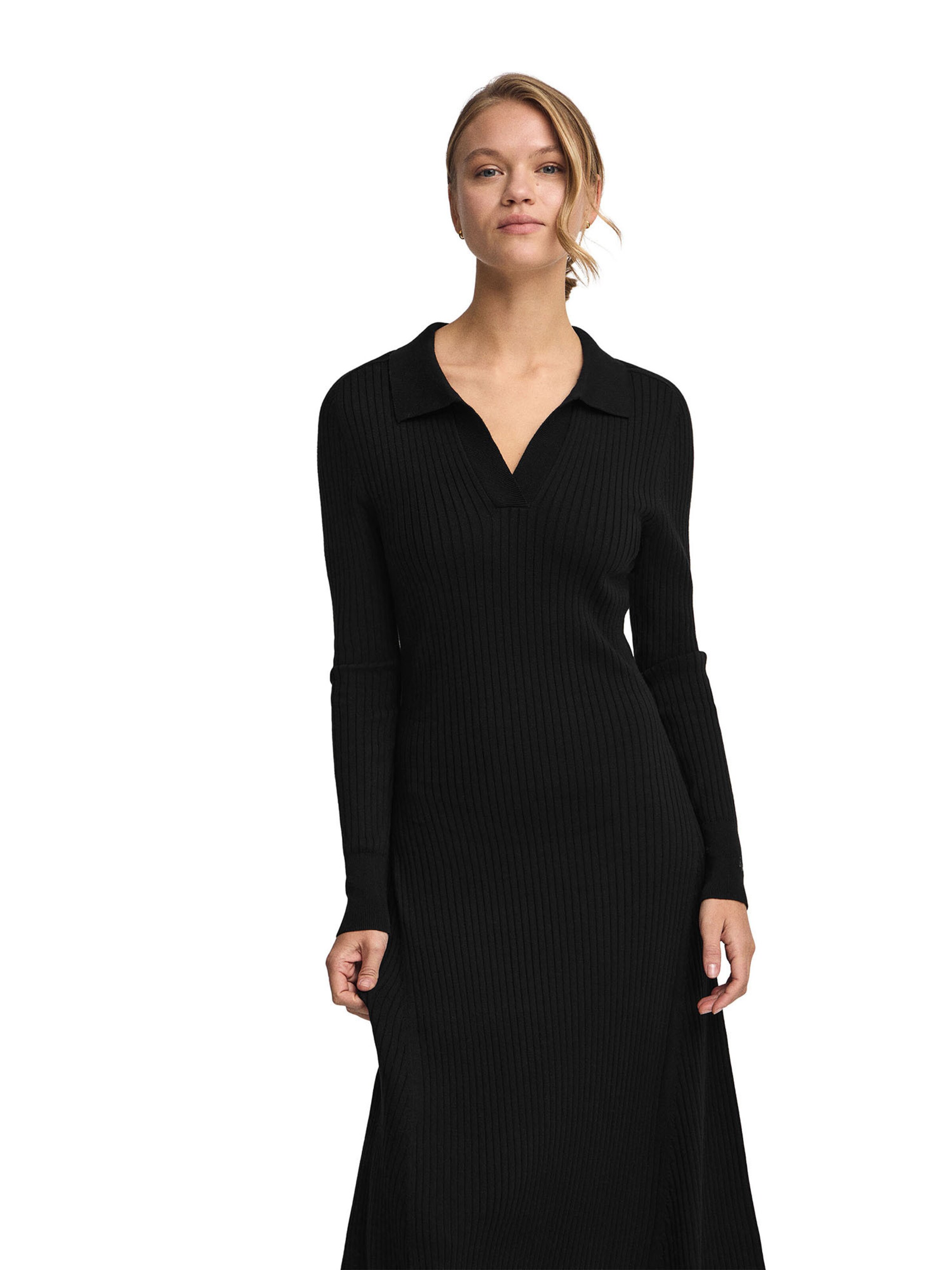 Polo Club Knitted dress in Black