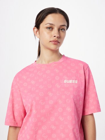 Tricou funcțional 'Aletha' de la GUESS pe roz