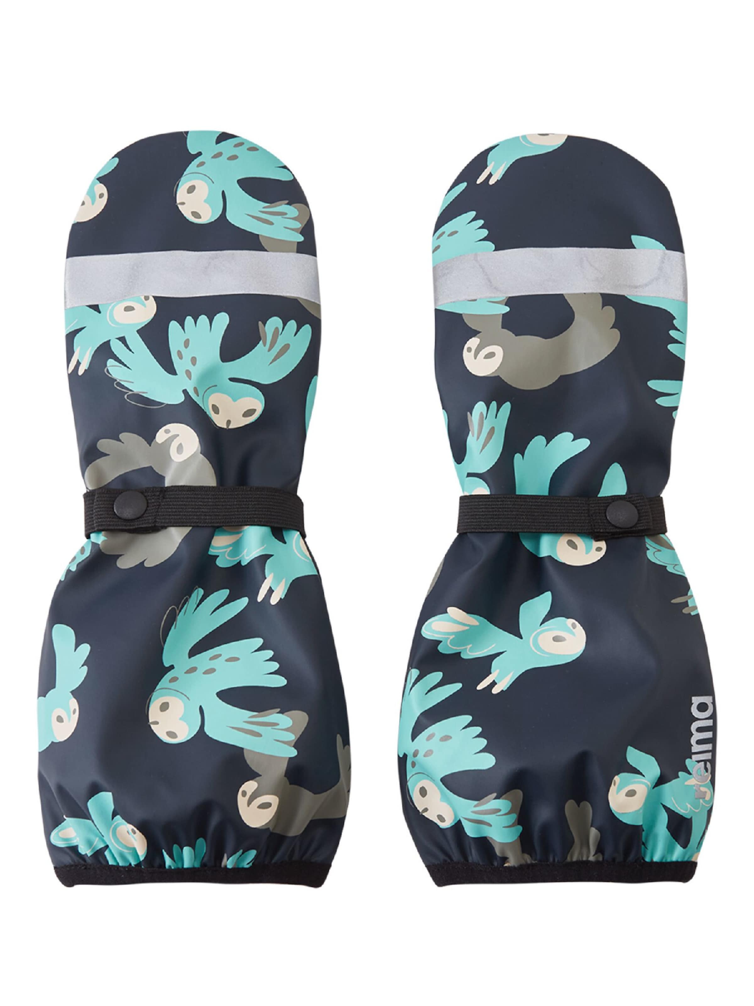Reima Handschoenen 'Puro' in Blauw: voorkant