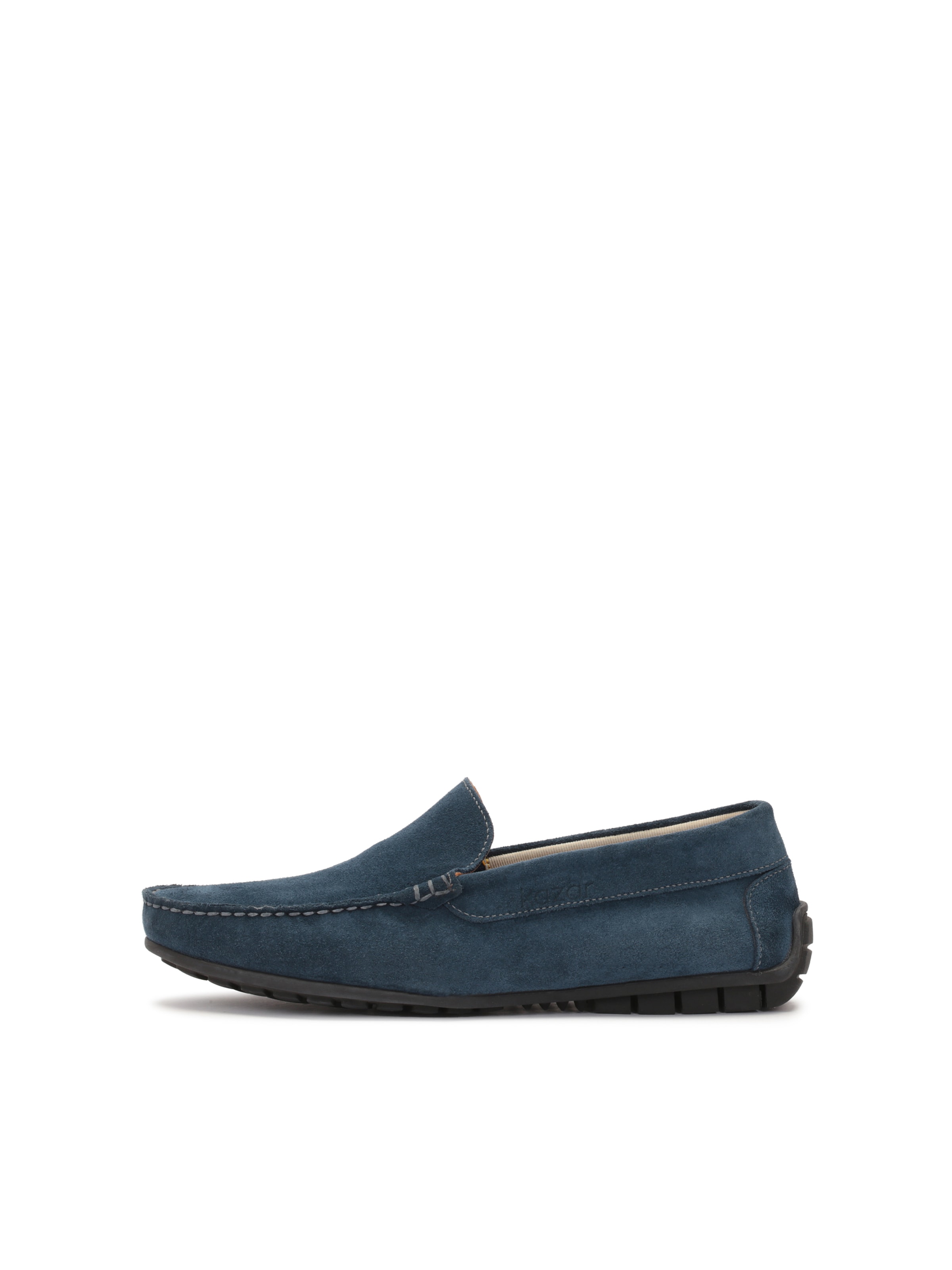 Kazar Moccasin in Blue: front