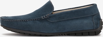 Kazar Moccasin in Blue: front
