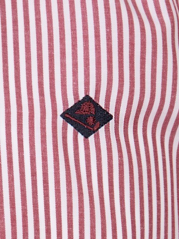 Sir Raymond Tailor Regular Fit Hemd 'Bekim' in Rot