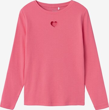 T-Shirt 'VININSE' NAME IT en rose : devant