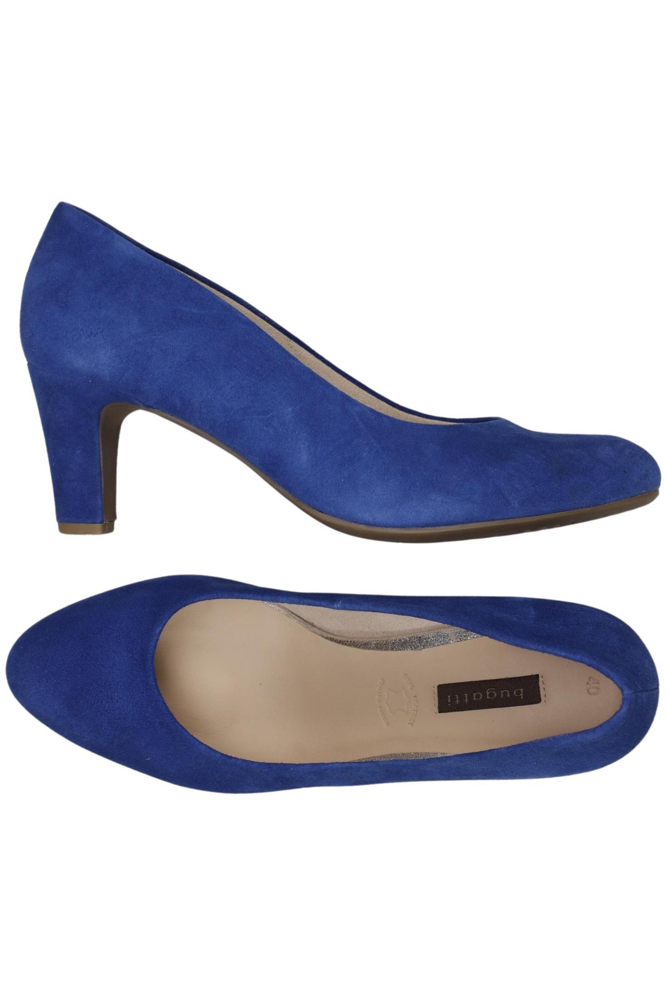 bugatti Pumps 40 in Blau: Vorderseite